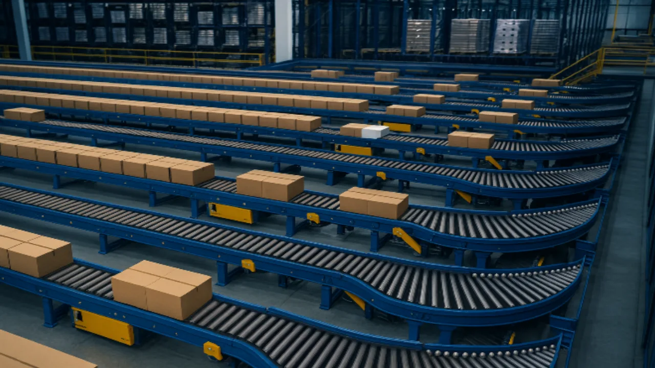 Power Roller Conveyor